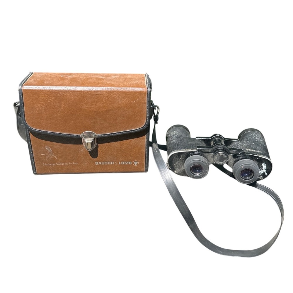 Bausch & Lomb Custom 8x36 Binoculars National Audubon Society Japan with Case